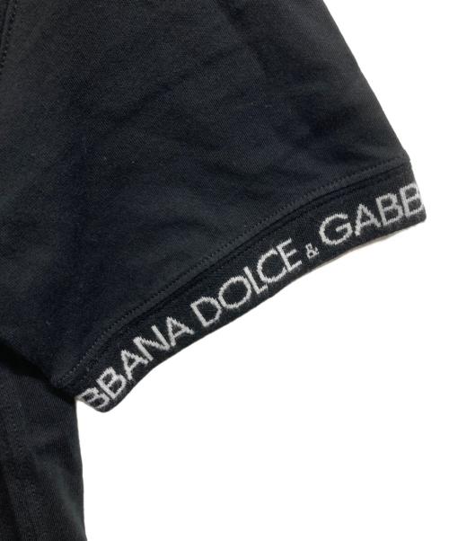 DOLCE & GABBANA（ドルチェ＆ガッバーナ）DOLCE & GABBANA (ドルチェ＆ガッバーナ) ロゴTシャツ ブラック サイズ:11/12の古着・服飾アイテム