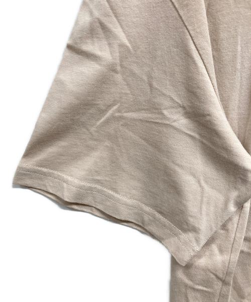 DOLCE & GABBANA（ドルチェ＆ガッバーナ）DOLCE & GABBANA (ドルチェ＆ガッバーナ) ロゴTシャツ ベージュ サイズ:12の古着・服飾アイテム