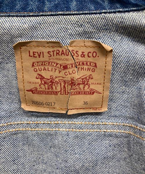 LEVI'S（リーバイス）LEVI'S (リーバイス) 90ｓ4th type デニムジャケット インディゴ サイズ:36の古着・服飾アイテム