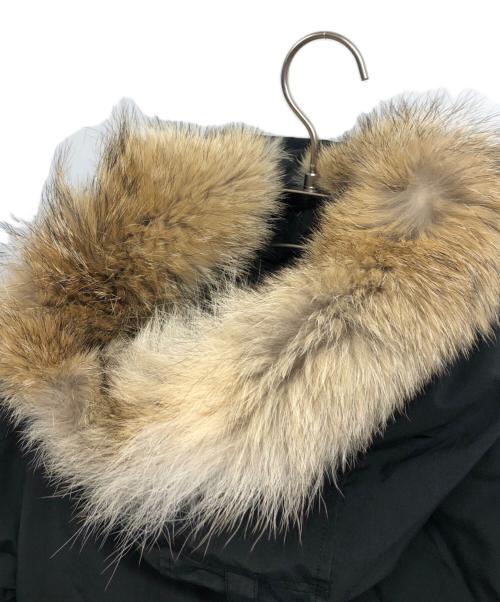 CANADA GOOSE（カナダグース）CANADA GOOSE (カナダグース) ROSSCLAIR PARKA ブラック サイズ:Mの古着・服飾アイテム