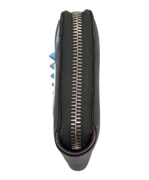 FENDI（フェンディ）FENDI (フェンディ) モンスタースタッズ 長財布 グレーの古着・服飾アイテム