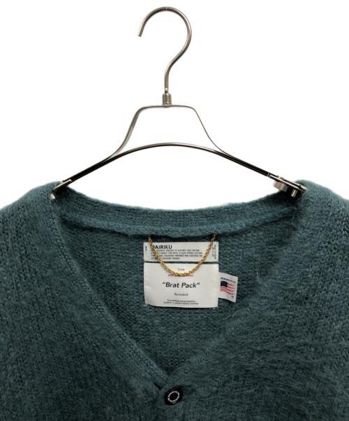 DAIRIKU（ダイリク）DAIRIKU (ダイリク) 21aw molly mohair knit グリーン サイズ:Freeの古着・服飾アイテム