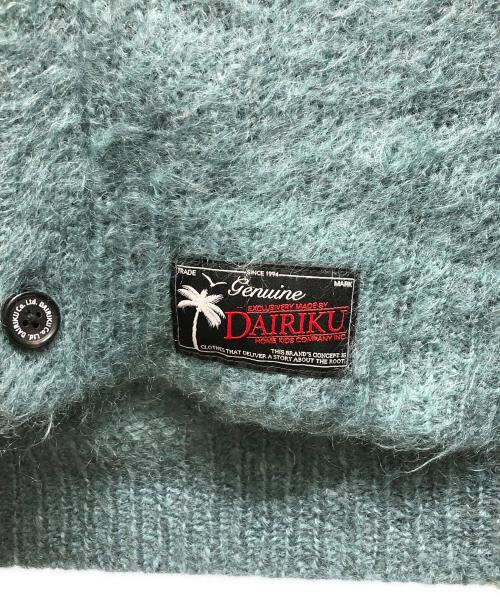 DAIRIKU（ダイリク）DAIRIKU (ダイリク) 21aw molly mohair knit グリーン サイズ:Freeの古着・服飾アイテム