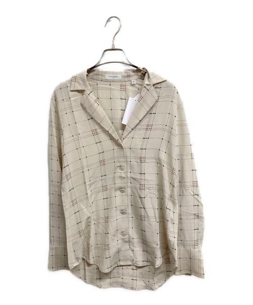 EQUIPMENT（エキップモン）EQUIPMENT (エキップモン) Oriana シルクシャツ ベージュ サイズ:XSの古着・服飾アイテム