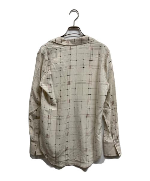 EQUIPMENT（エキップモン）EQUIPMENT (エキップモン) Oriana シルクシャツ ベージュ サイズ:XSの古着・服飾アイテム