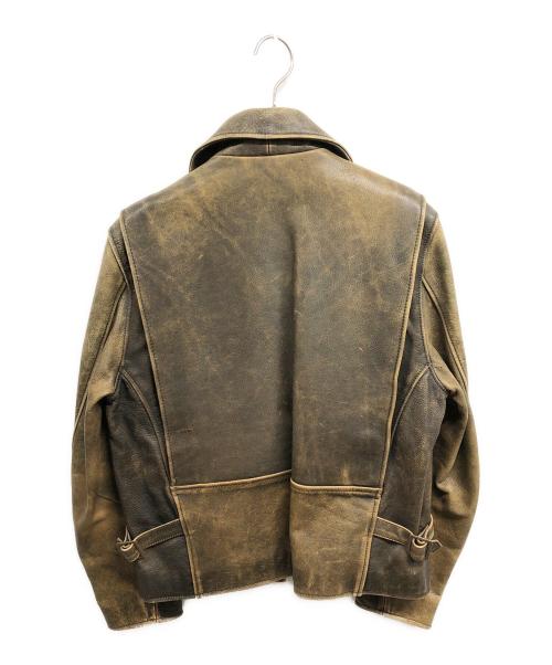 COBRA（コブラ）COBRA (コブラ) レザージャケット ブラウン サイズ:XLの古着・服飾アイテム