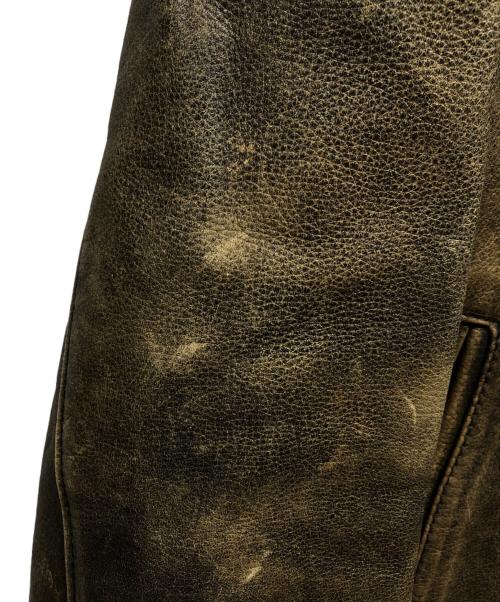 COBRA（コブラ）COBRA (コブラ) レザージャケット ブラウン サイズ:XLの古着・服飾アイテム