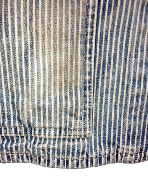 HEADLIGHT（ヘッドライト）HEADLIGHT (ヘッドライト) カバーオール ネイビー×ホワイト サイズ:XLの古着・服飾アイテム