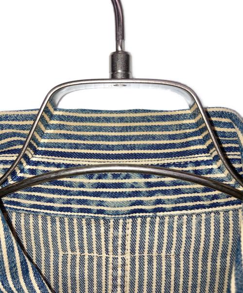 HEADLIGHT（ヘッドライト）HEADLIGHT (ヘッドライト) カバーオール ネイビー×ホワイト サイズ:XLの古着・服飾アイテム