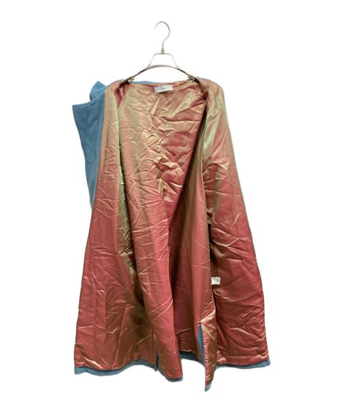 SUGARHILL（シュガーヒル）SUGARHILL (シュガーヒル) CORDED DUFFLE COAT ブルーの古着・服飾アイテム
