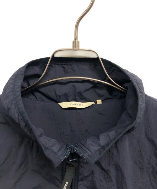 FARAH（ファーラー）FARAH (ファーラー) Nylon Zip Up Jacket ネイビー サイズ:Lの古着・服飾アイテム