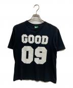 GOODENOUGHグッドイナフ）の古着「ナンバリング プリントTシャツ」｜ブラック