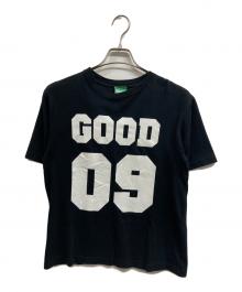 GOODENOUGH（グッドイナフ）の古着「ナンバリング プリントTシャツ」｜ブラック
