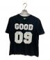 GOODENOUGH（グッドイナフ）の古着「ナンバリング プリントTシャツ」｜ブラック