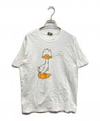 GOODENOUGHグッドイナフ）の古着「ダッグロゴ アヒルtシャツ」｜ホワイト