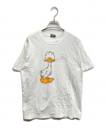 GOODENOUGH（グッドイナフ）の古着「ダッグロゴ アヒルtシャツ」｜ホワイト