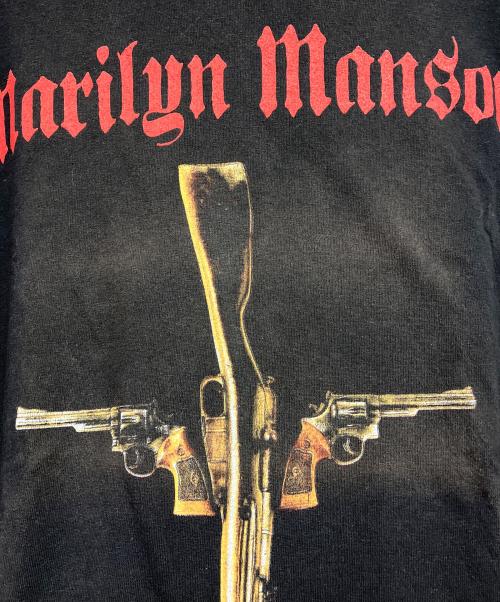 giant（ジャイアント）giant (ジャイアント) Marilyn Manson/GIANT/ 長袖tシャツ ブラック サイズ:Mの古着・服飾アイテム