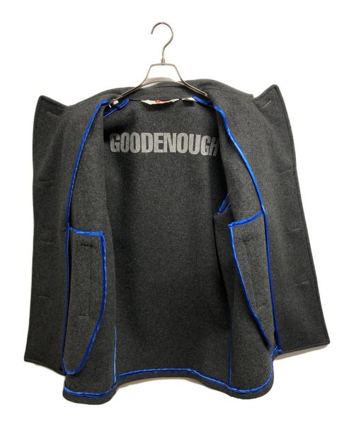 GOODENOUGH（グッドグリーフ）GOODENOUGH (グッドイナフ) ウールコート グレー サイズ:Lの古着・服飾アイテム