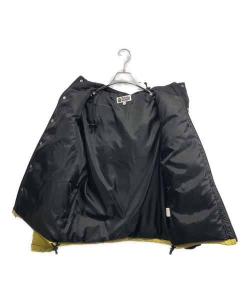 A BATHING APE（アベイシングエイプ）A BATHING APE (アベイシングエイプ) フロントロゴダウンジャケット イエロー サイズ:Mの古着・服飾アイテム
