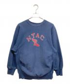 Champion REVERSE WEAVEチャンピオン リバース ウィーブ）の古着「NYACウイングフットロゴ」｜ネイビー