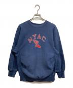 Champion REVERSE WEAVEチャンピオン リバース ウィーブ）の古着「NYACウイングフットロゴ」｜ネイビー