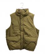MARMOT×BEAMSマーモット×ビームス）の古着「別注 Mammoth Down Vest」｜カーキ