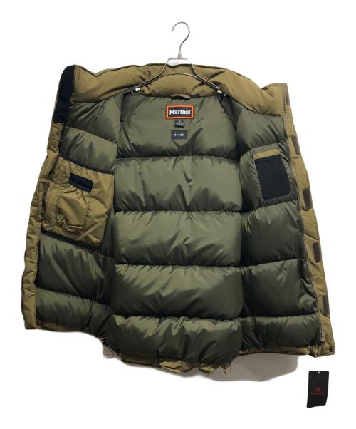 MARMOT（マーモット）Marmot (マーモット) BEAMS (ビームス) 別注 Mammoth Down Vest カーキ サイズ:XL 未使用品の古着・服飾アイテム