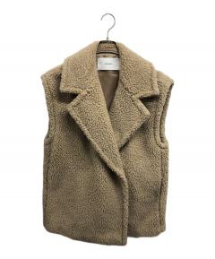 ESMOK エスモック　完売ファーベスト 中古・古着通販】ESMOK (エスモック) ファーベスト/ A line fur vest