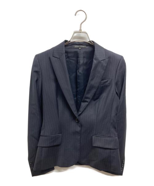 theory（セオリー）theory (セオリー) セットアップスーツ ネイビー サイズ:4の古着・服飾アイテム