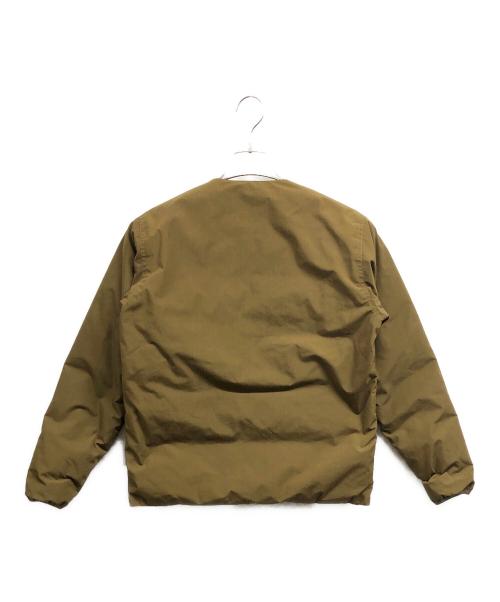 NANGA（ナンガ）NANGA (ナンガ) HINOC ダウンカーディガンジャケット ベージュ サイズ:XSの古着・服飾アイテム