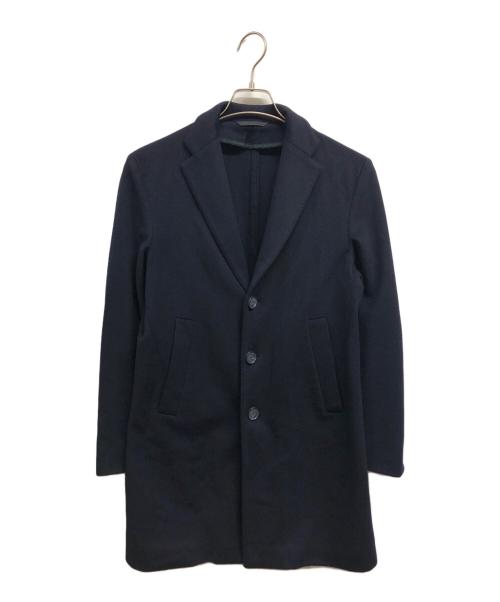 Brilla per il gusto（ブリッラ ペル イルグースト）Brilla per il gusto (ブリッラ ペル イルグースト) ウール チェスターコート ネイビー サイズ:42の古着・服飾アイテム