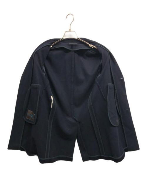 Brilla per il gusto（ブリッラ ペル イルグースト）Brilla per il gusto (ブリッラ ペル イルグースト) ウール チェスターコート ネイビー サイズ:42の古着・服飾アイテム