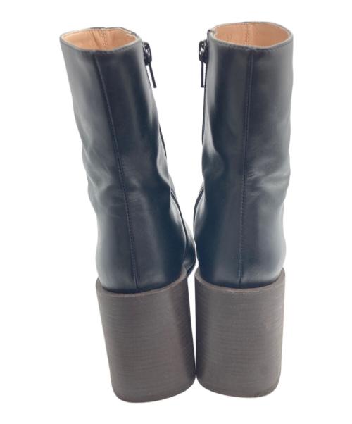 Acne studios（アクネ ストゥディオス）ACNE STUDIOS (アクネ ストゥディオス) ショートブーツ ブラック サイズ:37の古着・服飾アイテム