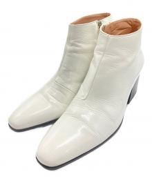 Acne studios（アクネ ストゥディオズ）の古着「ショートブーツ」｜ホワイト