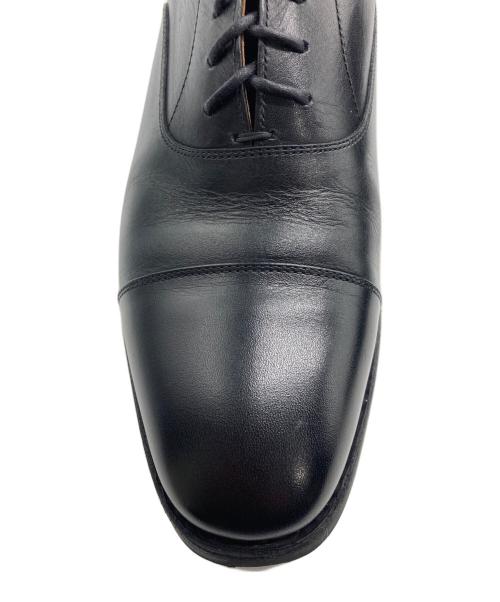 SCOTCH GRAIN（スコッチグレイン）SCOTCH GRAIN (スコッチグレイン) ストレートチップシューズ ブラック サイズ:24cmの古着・服飾アイテム