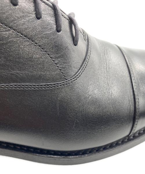 SCOTCH GRAIN（スコッチグレイン）SCOTCH GRAIN (スコッチグレイン) ストレートチップシューズ ブラック サイズ:24cmの古着・服飾アイテム