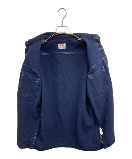 ONI DENIM（オニデニム）ONI DENIM (オニデニム) インディゴドビー シャツジャケット インディゴ サイズ:40の古着・服飾アイテム