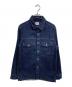 ONI DENIM（オニデニム）の古着「インディゴドビー シャツジャケット」｜インディゴ