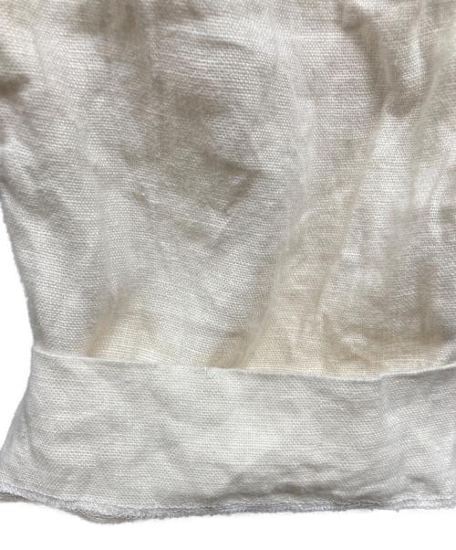 DOLCE & GABBANA（ドルチェ＆ガッバーナ）DOLCE & GABBANA (ドルチェ＆ガッバーナ) 00s リネンフレアパンツ アイボリー サイズ:44の古着・服飾アイテム