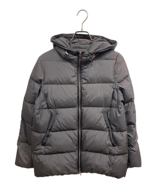 nano・universe（ナノ・ユニバース）nano・universe (ナノ・ユニバース) 西川 (ニシカワ) 西川ダウン/フードショートダウン ブラック サイズ:Mの古着・服飾アイテム