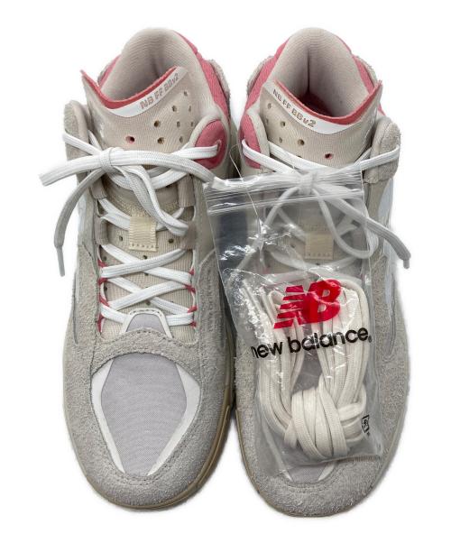 NEW BALANCE（ニューバランス）NEW BALANCE (ニューバランス) ハイカットスニーカー ホワイト サイズ:25cmの古着・服飾アイテム