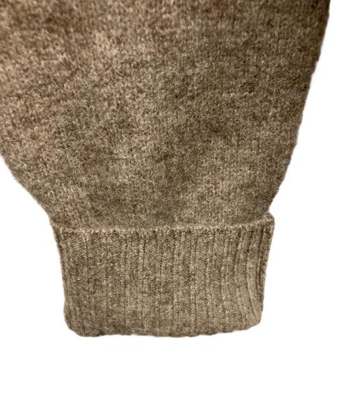 Loungedress（ラウンジドレス）Loungedress (ラウンジドレス) ヤクVネックニット ブラウン サイズ:Freeの古着・服飾アイテム