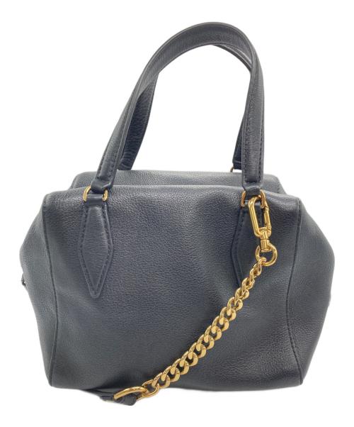 TORY BURCH（トリーバーチ）TORY BURCH (トリーバーチ) 2WAY チェーンショルダーバッグ ブラックの古着・服飾アイテム