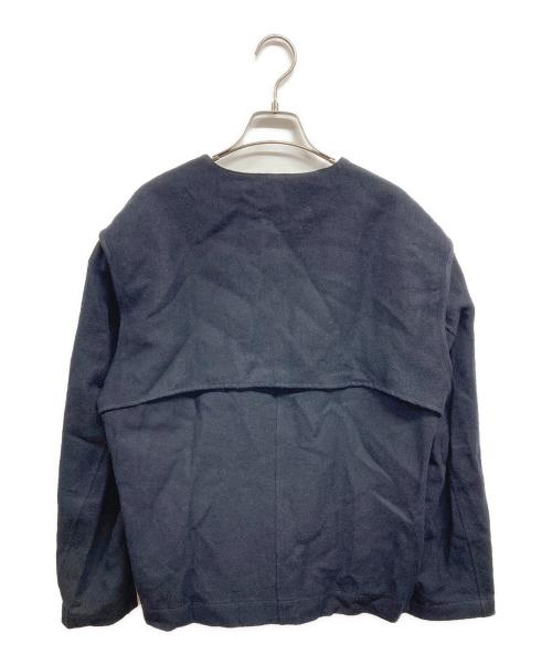 archi（アーキ）archi (アーキ) ノーカラージャケット ブラック サイズ:M 未使用品の古着・服飾アイテム