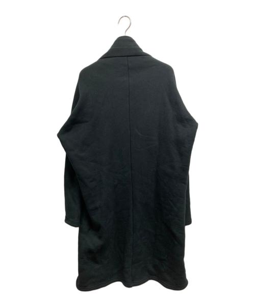 YOHJI YAMAMOTO（ヨウジヤマモト）YOHJI YAMAMOTO (ヨウジヤマモト) ノーカラージップロングコート ブラック サイズ:2の古着・服飾アイテム