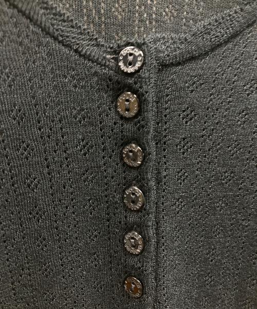 DOLCE & GABBANA（ドルチェ＆ガッバーナ）DOLCE & GABBANA (ドルチェ＆ガッバーナ) コトンシルクカットソー/ドルガバＴシャツ ブラック サイズ:44の古着・服飾アイテム