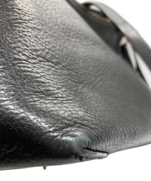 SEE BY CHLOE（シーバイクロエ）SEE BY CHLOE (シーバイクロエ) スウェードコンビレザーショルダーバッグ ブラックの古着・服飾アイテム