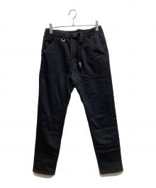 THE NORTHFACE PURPLELABEL（ザ・ノースフェイス パープルレーベル）の古着「Webbing Belt Denim Pants」｜ブラック