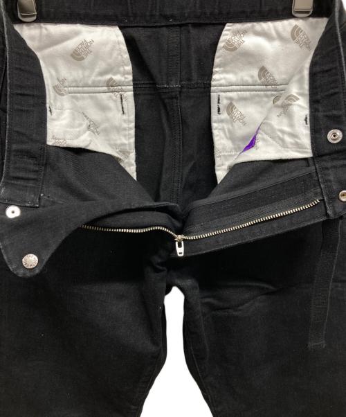 THE NORTHFACE PURPLELABEL（ザ・ノースフェイス パープルレーベル）THE NORTHFACE PURPLELABEL (ザ・ノースフェイス パープルレーベル) Webbing Belt Denim Pants ブラック サイズ:30の古着・服飾アイテム