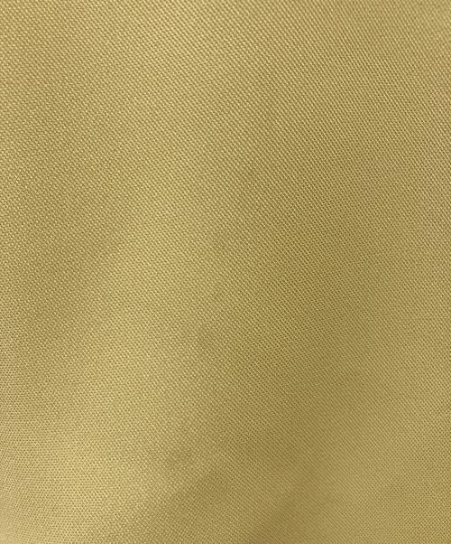 icB（アイシービー）icB (アイシービー) ドレープツイル ブラウス イエロー サイズ:2の古着・服飾アイテム